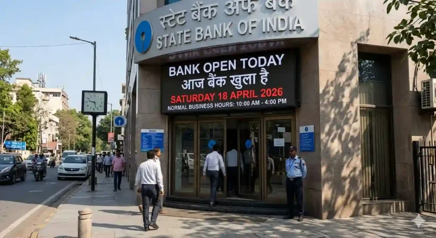 Bank Holiday 18 April 2026: आज तीसरा शनिवार