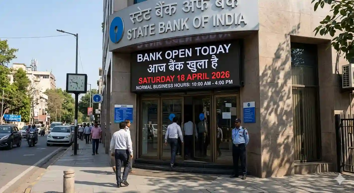 Bank Holiday 18 April 2026: आज तीसरा शनिवार