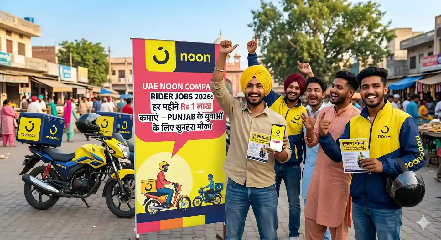 UAE Noon Company Rider Jobs 2026